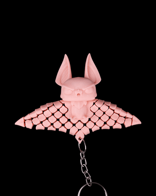 🦇 Articulated Bat Keychain 🦇
