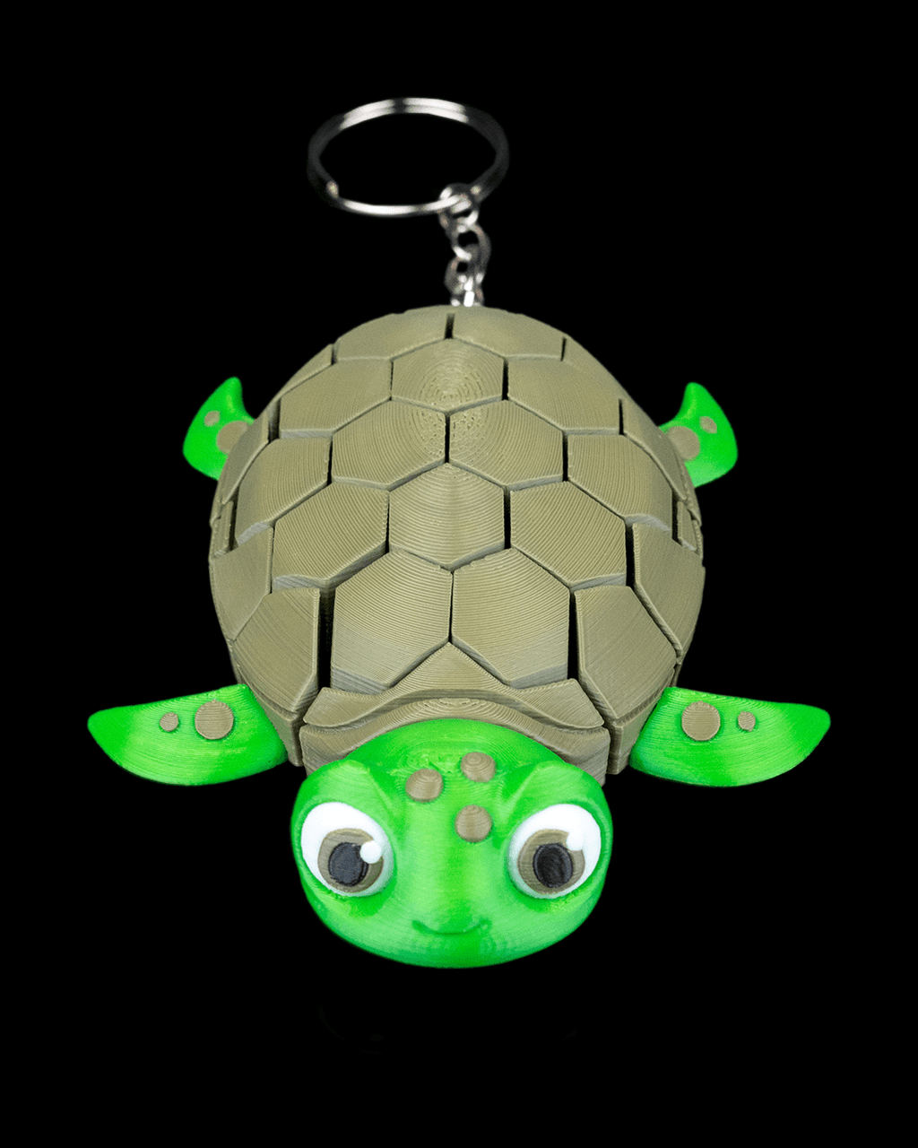 🐢 Articulated Turtle Keychain 🐢