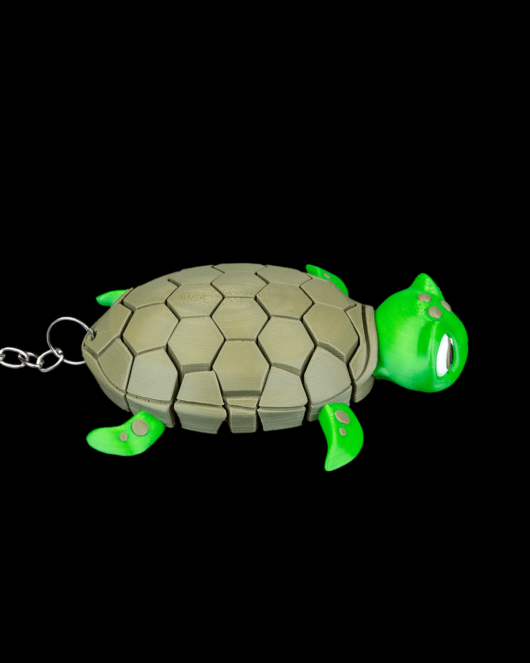 🐢 Articulated Turtle Keychain 🐢
